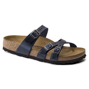 Dámské Franca Birkenstock Oiled Læder Blankyt | CZ 448UZG